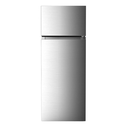 Aya - Réfrigérateur 2 portes AYA AFD2103X 209 L Inox Aya   - Congelateur plus grand que frigo