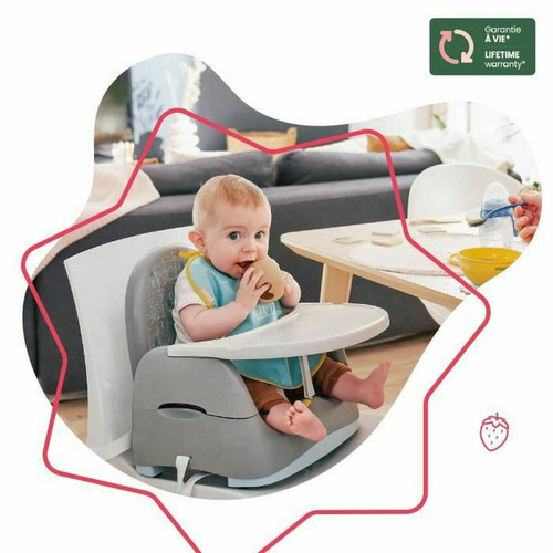 Mobilier bébé Chaise haute Badabulle Sitzerhöhung 15 kg Blanc/Gris