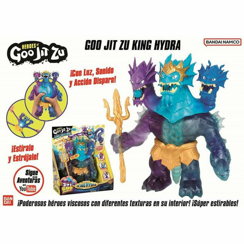 BANDAI Figurine d’action Bandai Goo Jit Zu King Hydra 25 cm