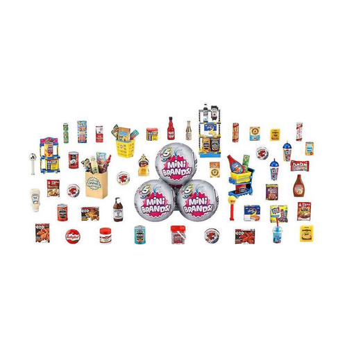 Cuisine et ménage Boîte surprise Bandai Mini Brands Ballon 5 Pièces 8,5 x 8,5 x 8,5 cm 70 Unités
