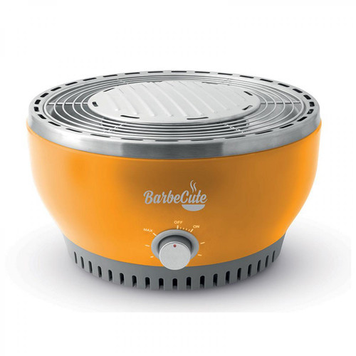 Barbecute - Barbecue Nomade A Charbon Cuisson Saine Barbecute Jaune - Barbecues charbon de bois