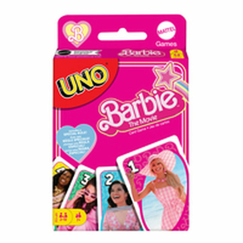 Barbie Jeu de société Barbie UNO (Inglés, Alemán)