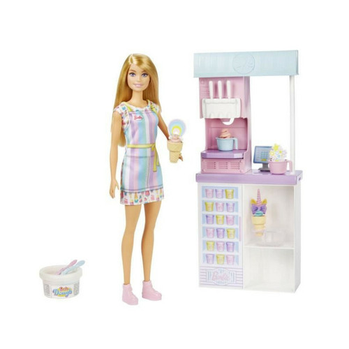 Barbie - Barbie - Coffret Marchande De Glaces - Poupee - Des 3 ans Barbie  - Jeux & Jouets