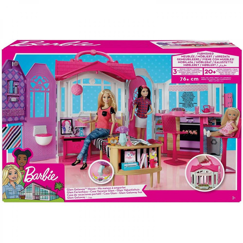 Barbie - BARBIE Maison de poupée avec accessoires - Barbie Poupées & Poupons
