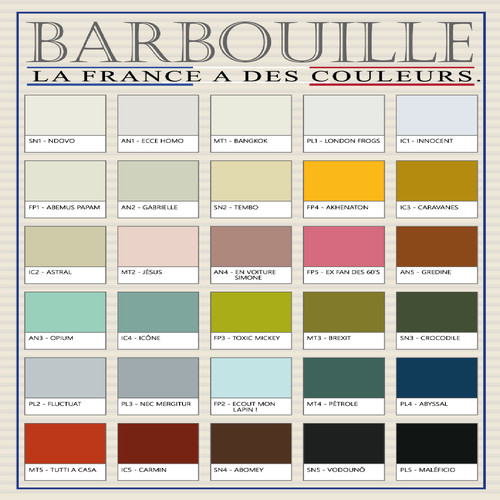 Barbouille BAR-RESINE : Peinture/résine époxy bi-composants, en phase aqueuse pour carrelages, faiences, stratifiés, PVC, etc… Finition Mate