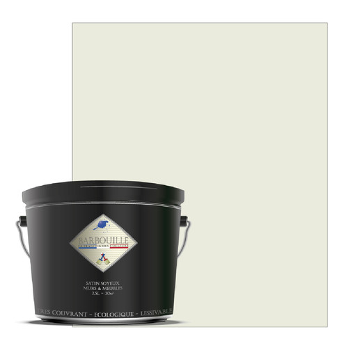 Barbouille - Laque acrylique satiné – murs et boiseries intérieurs / extérieurs Barbouille  - Peinture intérieure & extérieure