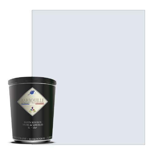 Barbouille - Laque acrylique satiné – murs et boiseries intérieurs / extérieurs Barbouille  - Peinture mur blanc