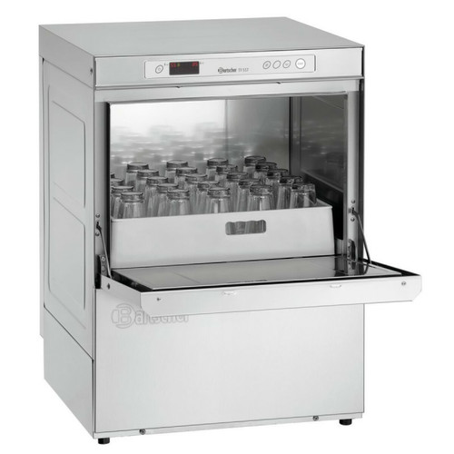 Bartscher Lave-vaisselle professionnel - 50x50 cm - 5,06 kW - Bartscher -  - Acier inoxydable 595x630x845mm