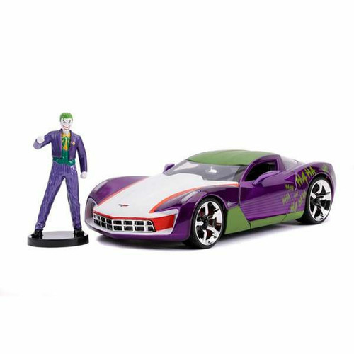 Batman - Playset Batman Joker & 2009 Chevy Corvette Stingray Batman  - Corvette