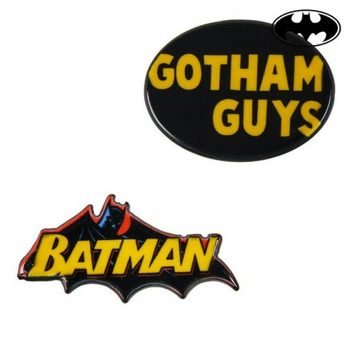 Batman - Broche Batman Jaune Noir Batman  - Batman