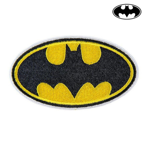 Batman - Patch Batman Jaune Noir Polyester Batman  - Marchand Mplusl