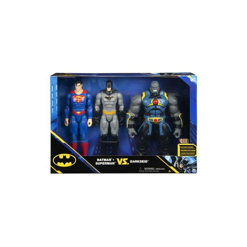 Batman - Pack 3 Moyenne Figurines 30 Cm Batman Superman Darkseid - Animaux