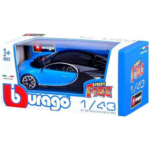 Bburago - Bburago Maisto France - Véhicule Miniature - Bugatti Chiron - Echelle 1/43, 30348 - Modélisme