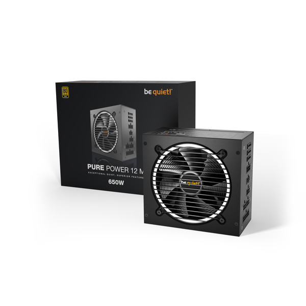 Alimentation PC Be Quiet  Pure Power 12 M - 650W - 80+Gold