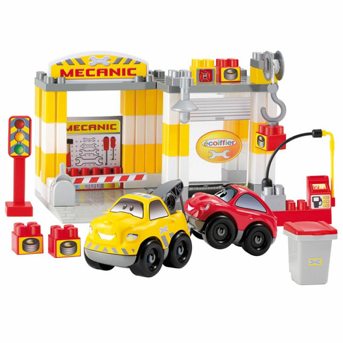 Briques et blocs Be Toys - Go Babies Brique de construction Garage - 70 Pièces