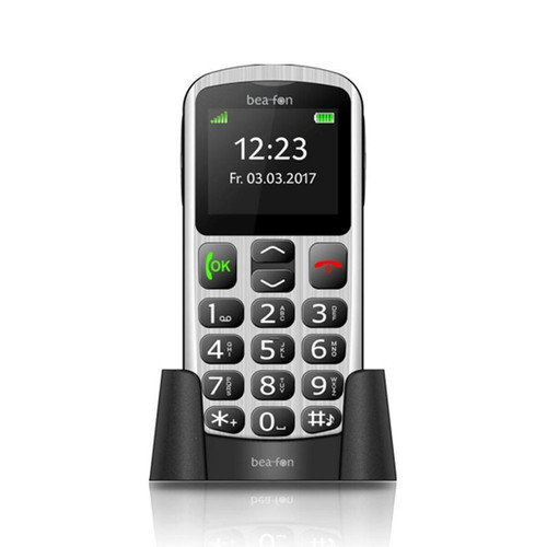 Beafon - Teléfono celular Beafon SL250 3G Single Sim plateado Beafon - Bonnes affaires Téléphone Portable