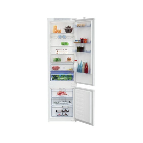 Beko - Réfrigérateur congélateur encastrable BCHA306E4SN, 289 L, semi No Frost, Niche 194 cm Beko  - Réfrigérateur Encastrable