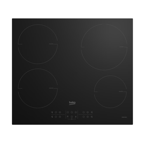 Beko - Beko HII64210MT Noir Intégré (placement) 60 cm Plaque avec zone à induction 4 zone(s) Beko  - Table de cuisson Beko