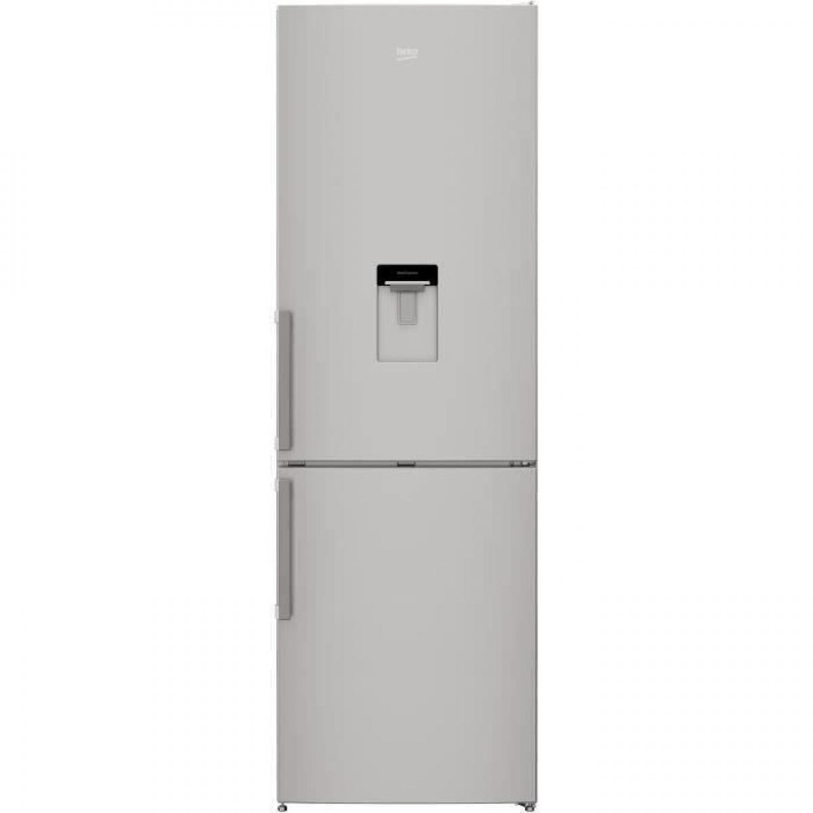 Beko Réfrigérateur congélateur bas - CRCSA295K31DSN - 295 L (205+90) - Froid brassé - MinFrost - Gris acier