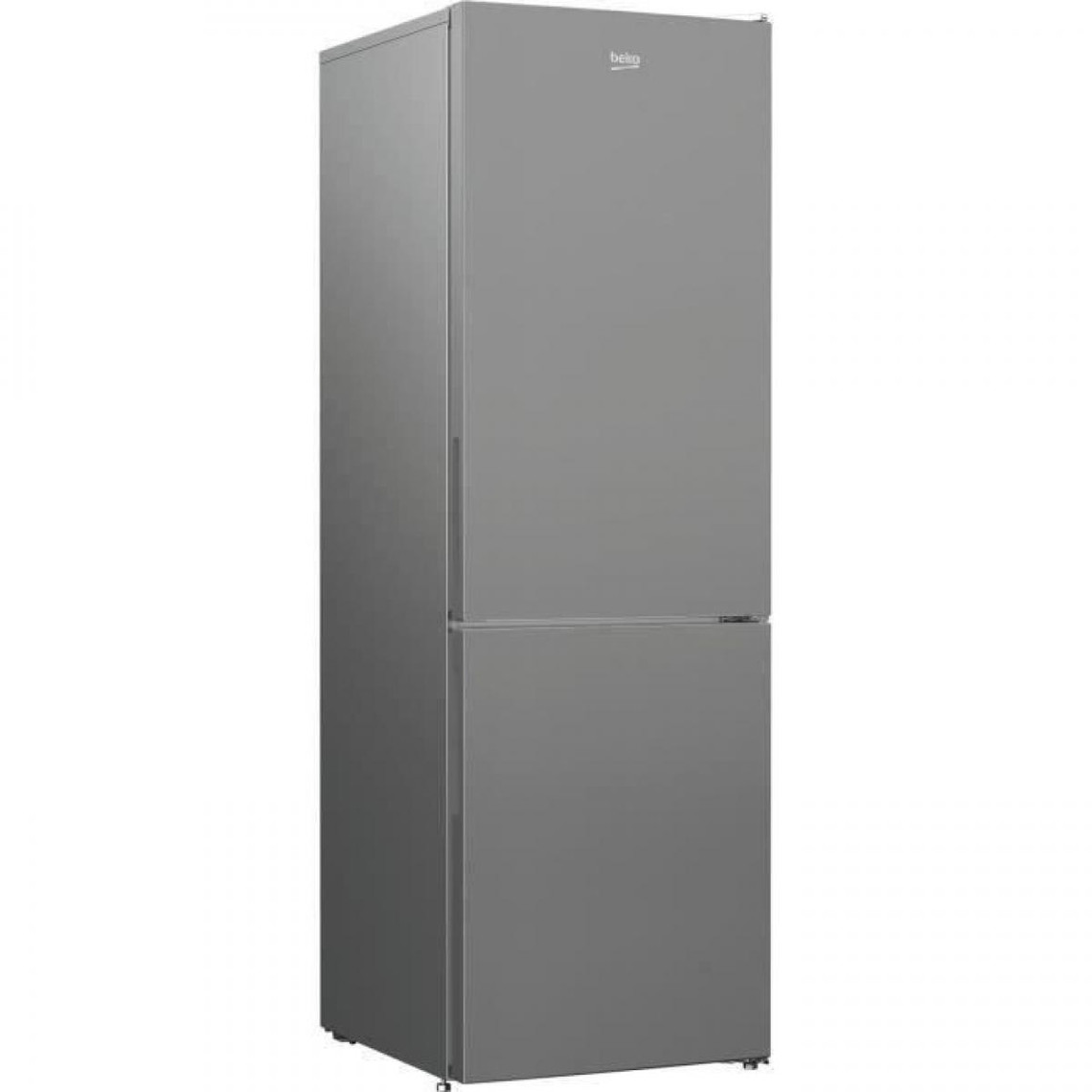 Beko Réfrigérateur congélateur bas - RCNA366K34SN - 324 L (215+109) - Froid ventilé - NeoFrost - A+ - Gris acier