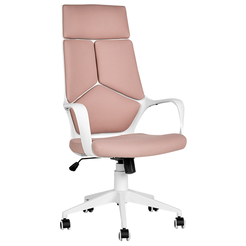 Beliani - Chaise de bureau moderne rose et blanc DELIGHT Beliani  - Chaise bureau enfant Bureau et table enfant