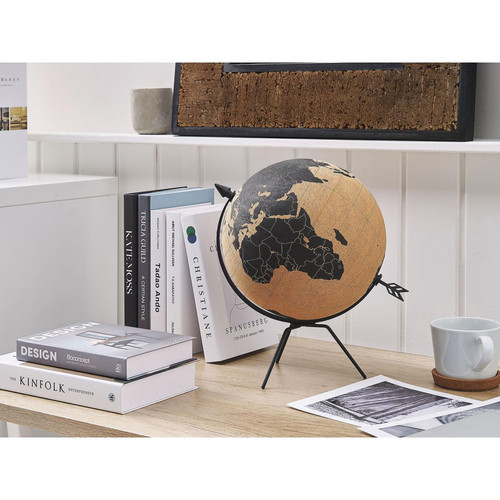 Globes Globe 35 cm noir et marron BATTUTA