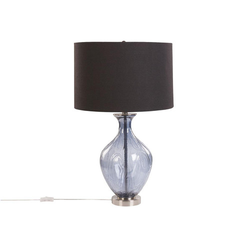 Beliani - Lampe de table bleue et noire 70 cm KELANI - argent - Lampes à poser Beliani