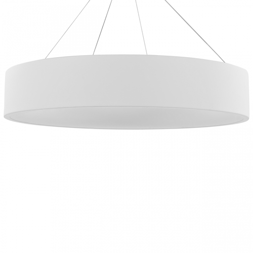 Beliani - Lampe suspendue en métal LED blanc LENYA - Lampes à poser Beliani