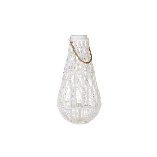 Beliani - Lanterne blanche 77 cm TONGA Beliani  - lanterne exterieur Eclairage extérieur de jardin