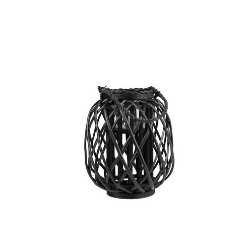 Beliani - Lanterne noire de 30 cm MAURITIUS Beliani  - Eclairage extérieur de jardin