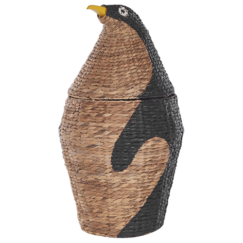 Beliani - Panier pingouin en fibre de jacinthe d'eau naturel HADZABE Beliani  - Petit rangement Beliani