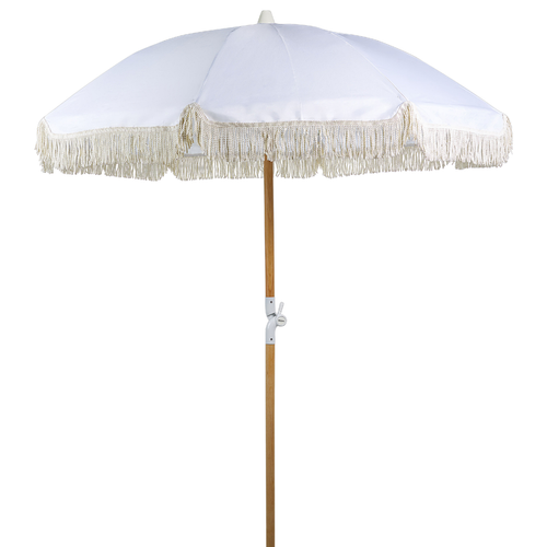 Beliani - Parasol de jardin d 150 cm blanc MONDELLO Beliani  - Parasols Beliani