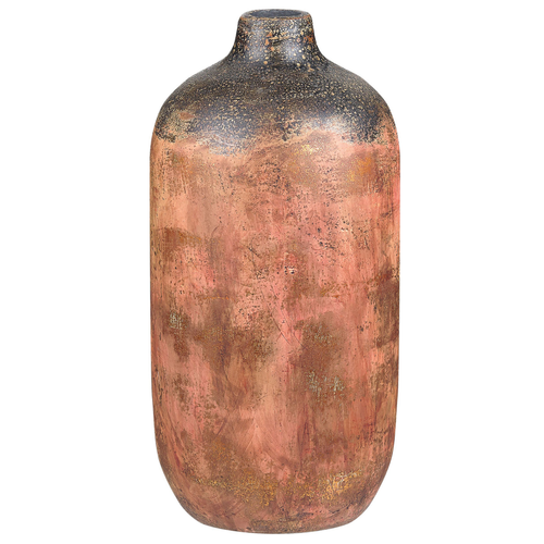 Beliani - Vase à fleurs en terre cuite 53 cm cuivré SARAGOSSA - Décoration Cuivre
