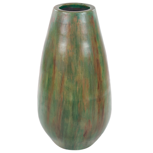 Beliani - Terre cuite Vase décoratif 50 Vert Marron AMFISA Beliani  - Vases