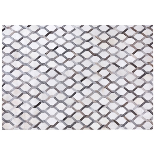 Beliani - Tapis gris avec motif géométrique 160 x 230 cm AYDIN Beliani  - Marchand Beliani