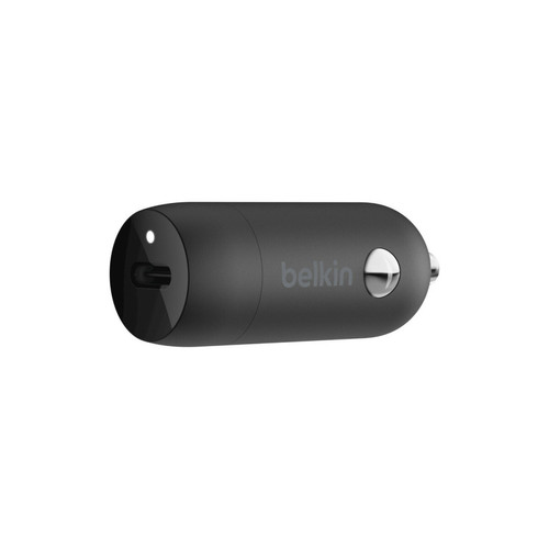 Belkin - Belkin Chargeur de voiture USB-C 20 W (charge rapide pour iPhone, Samsung, Google Pixel, etc., noir) Belkin  - Marchand Zoomici