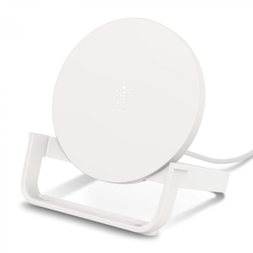 Belkin - Chargeur induction WIB001vfWH chargeur indcution blanc stand - Belkin