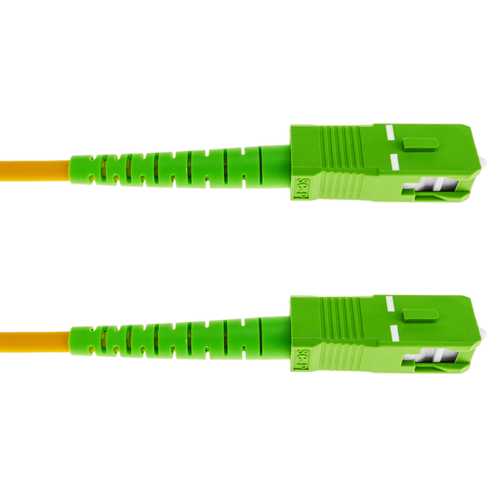 Bematik Câble á fibre optique 2 m SC/APC á SC/APC simplex monomodes 9/125 OS2