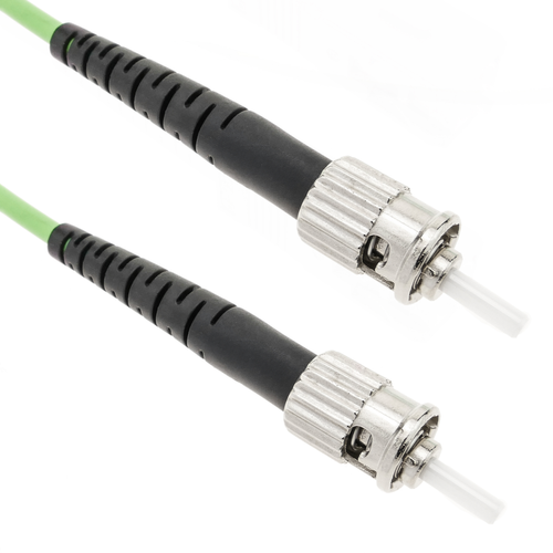 Bematik - Câble à fibre optique OM5 multimode simplex 50µm/125µm ST/PC à ST/PC 100Gb de 20 m Bematik  - Câble Optique Optique