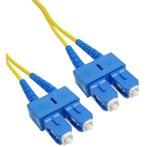 Bematik - Câble à fibre optique SC duplex SC monomode 9/125 3 m OS2 Bematik  - Câble et Connectique