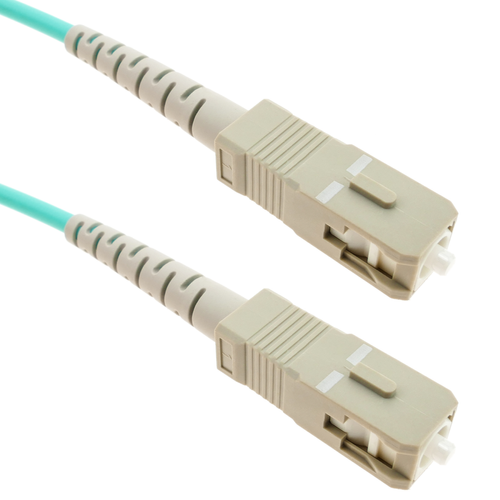 Bematik - Câble fibre optique multimode OM4 MMF simplex 50µm/125µm SC-SC 3m Bematik  - Câble et Connectique Optique