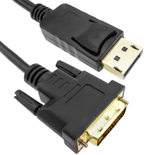 Bematik - Câble vidéo DisplayPort mâle vers DVI-D mâle 3 m Bematik  - Dvi d vers vga