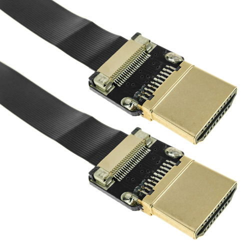 Bematik - Câble vidéo HDMI plat FPV 20 cm A-mâle à A-mâle Bematik  - Câble HDMI Bematik