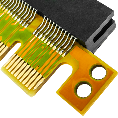 Boitier disque dur Carte de montage de 27,3 mm. Adaptateur Riser card PCI-Express 8X à 16X