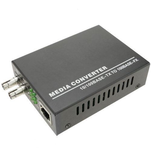 Bematik - Convertisseur 100 Mbps fibre optique monomode ST duplex RJ45 1310nm 60 km Bematik  - Convertisseur Audio et Vidéo  Bematik