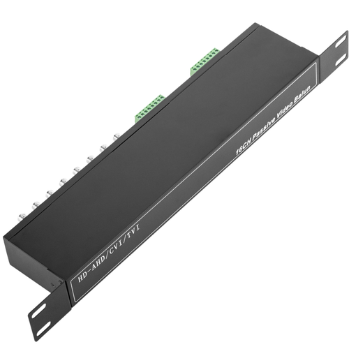 Bematik - Emetteur récepteur de vidéo passif avec 16 ports BNC à 4 ports RJ45 ou bornier Bematik  - Sécurité connectée Bematik