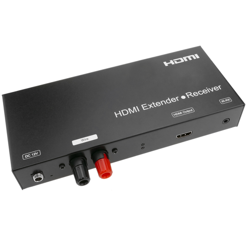 Câble HDMI Bematik Extender Extender HDMI FullHD 1080p via un câble 2 fils à 3800 m. Module récepteur