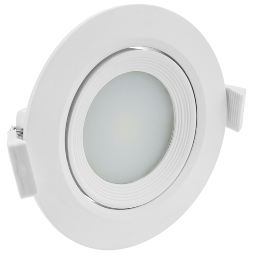 Bematik - Feu à LED 90mm encastré rond 7W blanc jour 6500K Bematik  - Effets lumineux