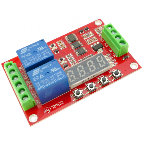 Bematik - Circuit imprimé avec 2 relais multifonction FRM02 - Bematik