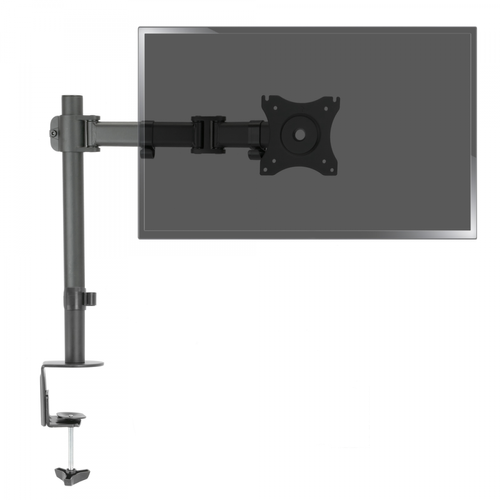 Bematik - Soutien de moniteur avec bras articulé et mât pour bureau LCD VESA75 VESA100 modèle LDT07-C012 - Bematik